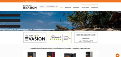 Site internet Antiopa Flammes Evasion