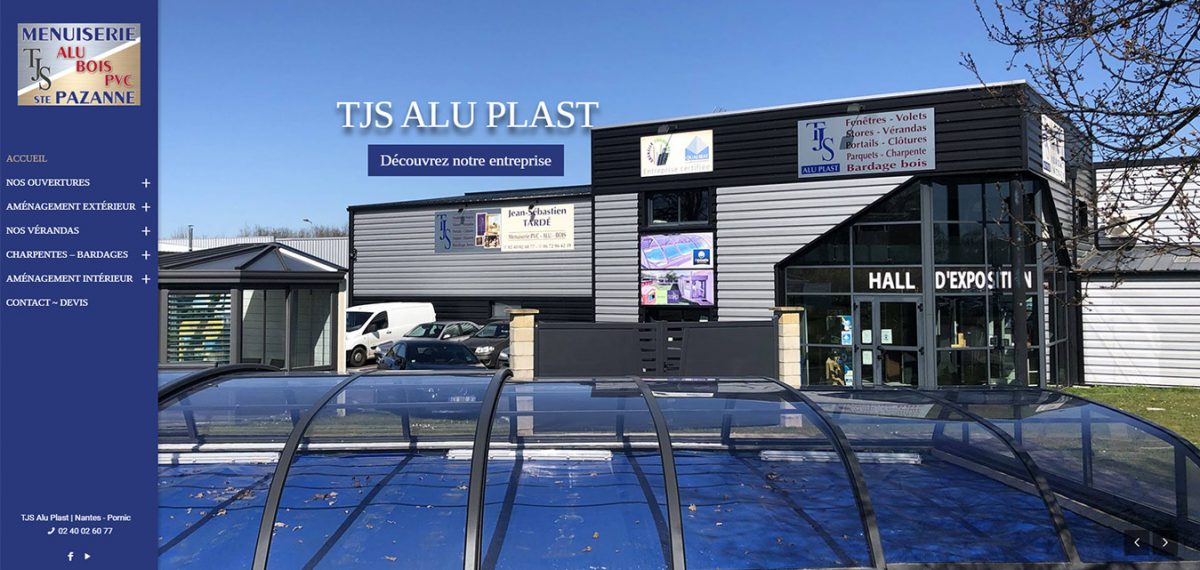 TJS aluplast menuiseries ste pazanne site internet antiopa