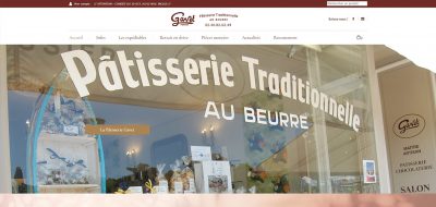 Pâtisserie Gavet - Site Web 2022