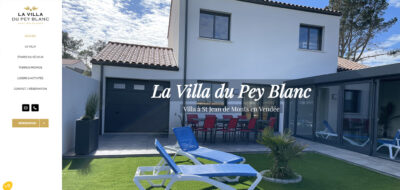 Site internet antiopa villa du pey blanc